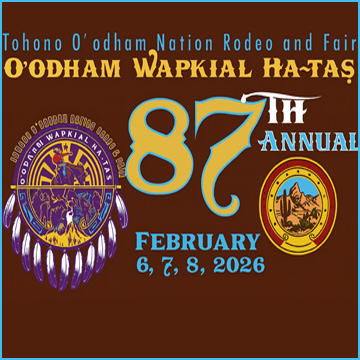 Tohono O'odham Nation Rodeo & Fair - February 6-8, 2026